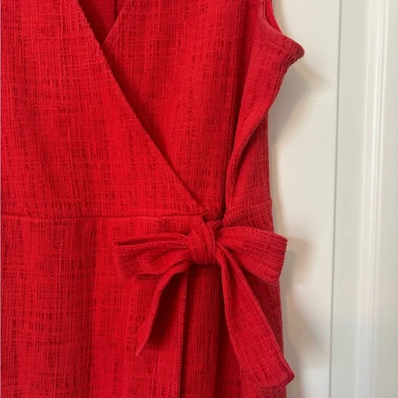 Madewell Texture & Thread Crosshatch Side-Tie Dress - Picture 4 of 8